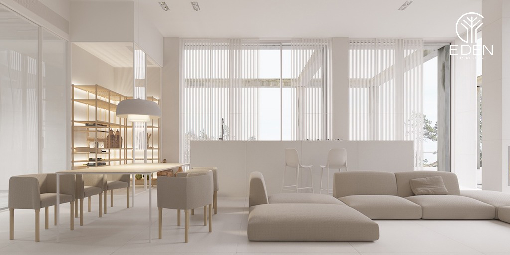 Tối đa hóa các đồ nội thất được sử dụng trong căn nhà chính là nguyên tắc của phong cách minimalism