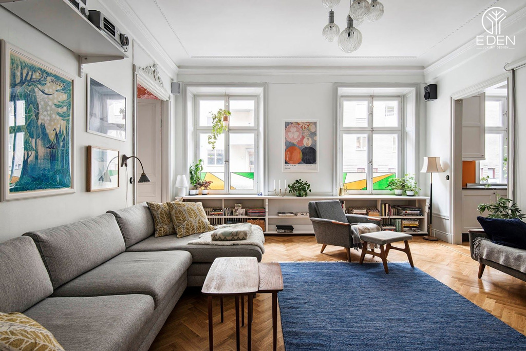 Thiết kế căn hộ Scandinavian đơn giản