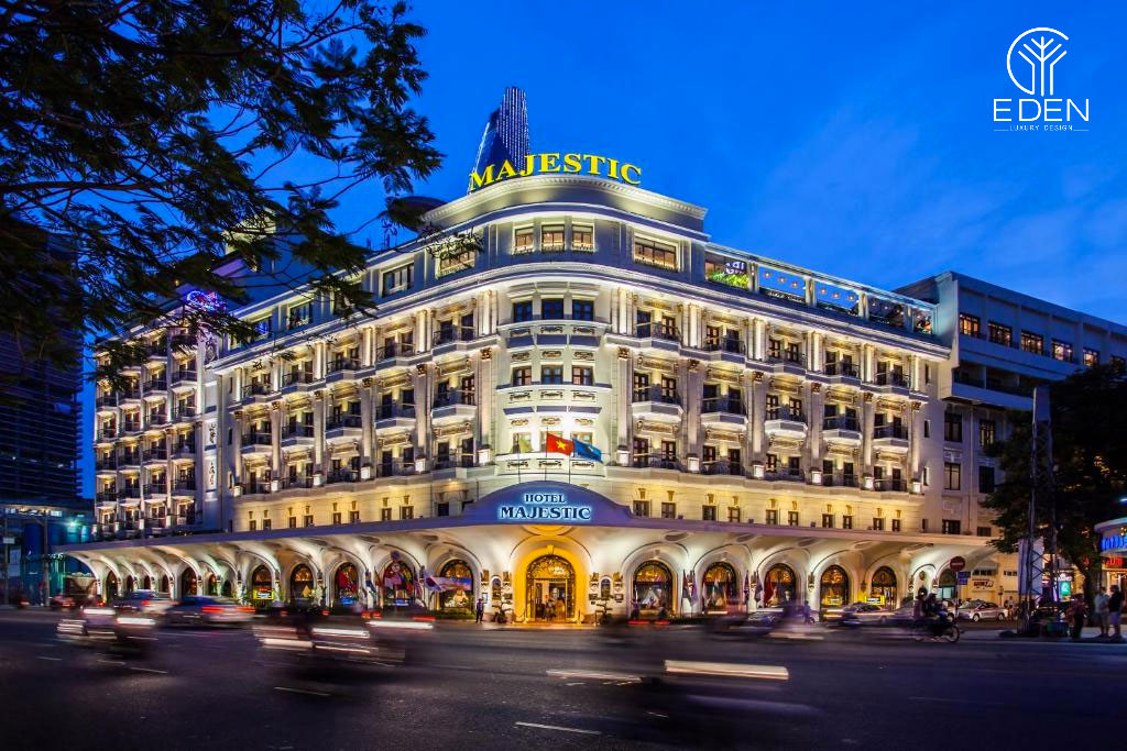 Majestic Việt Nam - một khách sạn có kiến trúc thiết kế độc đáo