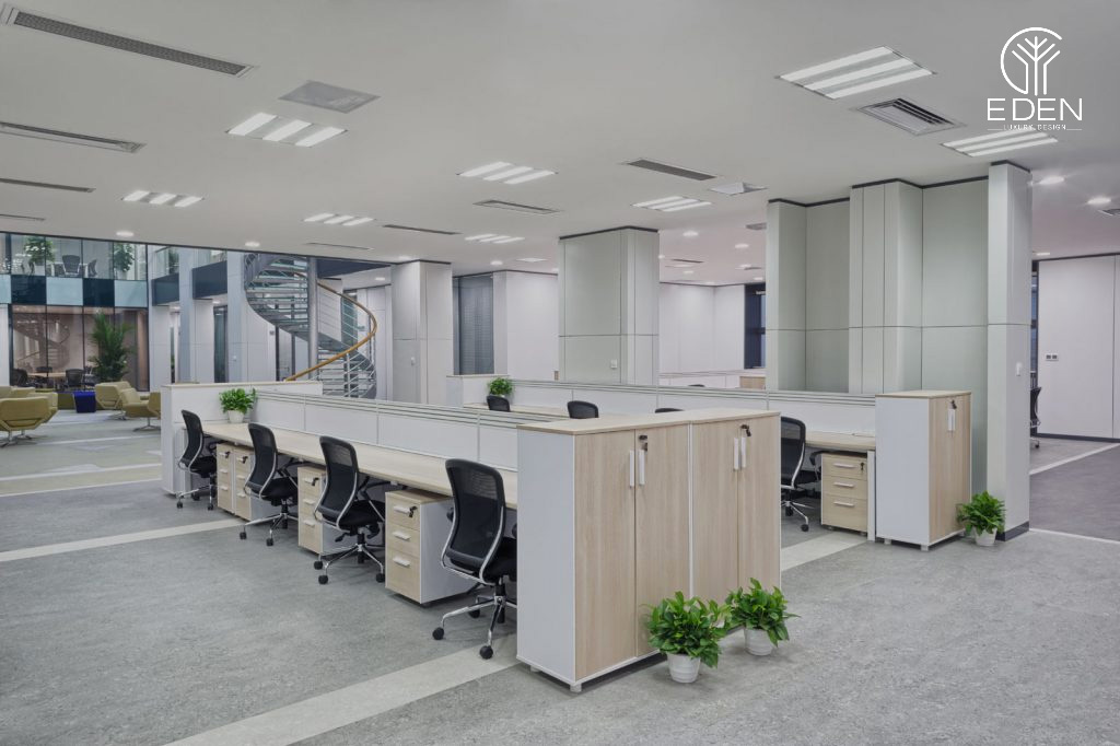 Thiết kế nội thất văn phòng làm việc hiện đại sẽ tăng năng suất làm việc hiệu quả cho nhân viên