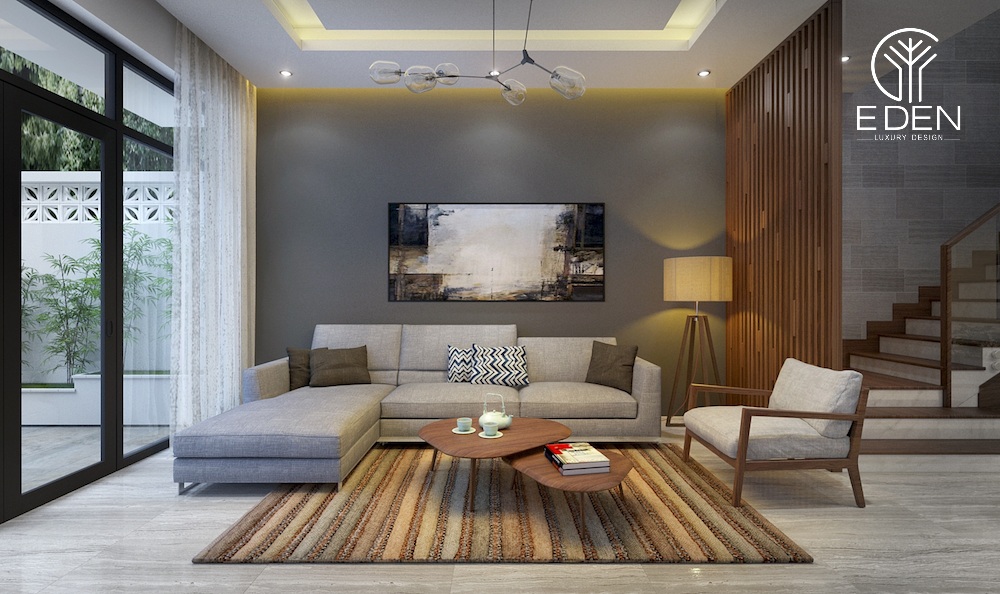 Màu sắc sofa cần tương ứng và hài hòa với không gian căn phòng khách