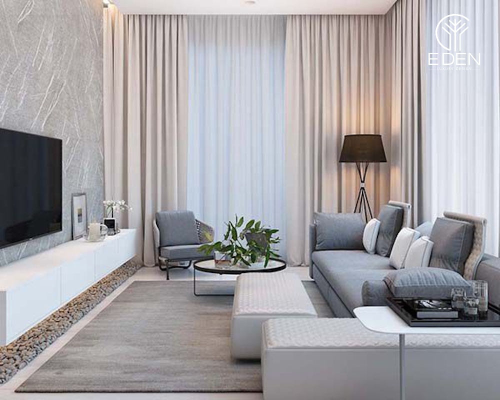Nhu cầu trang trí nội thất ảnh hưởng đến việc thiết lập diện tích phòng khách