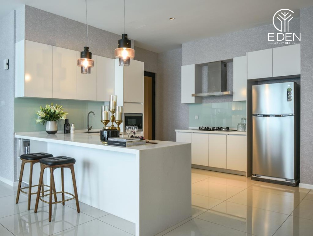 Cần lựa chọn tủ bếp sao cho phù hợp với diện tích căn hộ chung cư