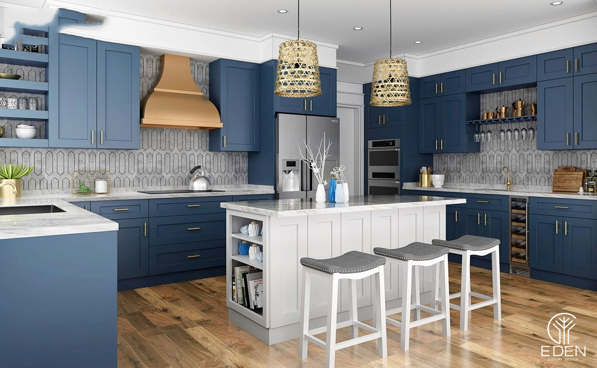 Mẫu thiết kế phòng bếp đẹp nhất theo phong cách tân cổ điển 2022 3