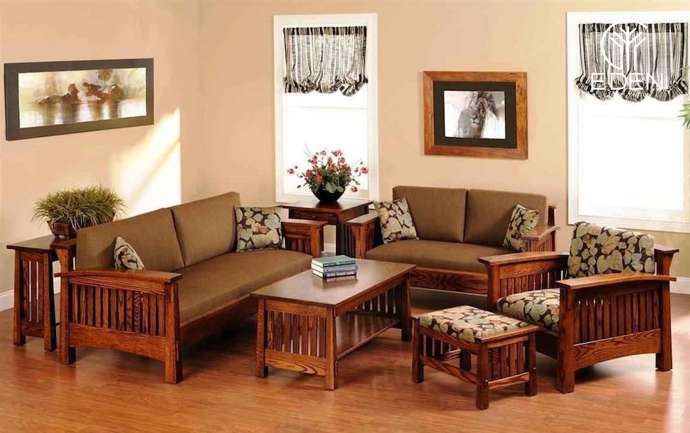 Mẫu bàn ghế phù hợp với không gian phòng khách kiểu Hàn Quốc