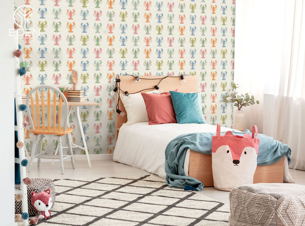 Trang trí phòng ngủ đầy màu sắc để tạo thêm sự sinh động