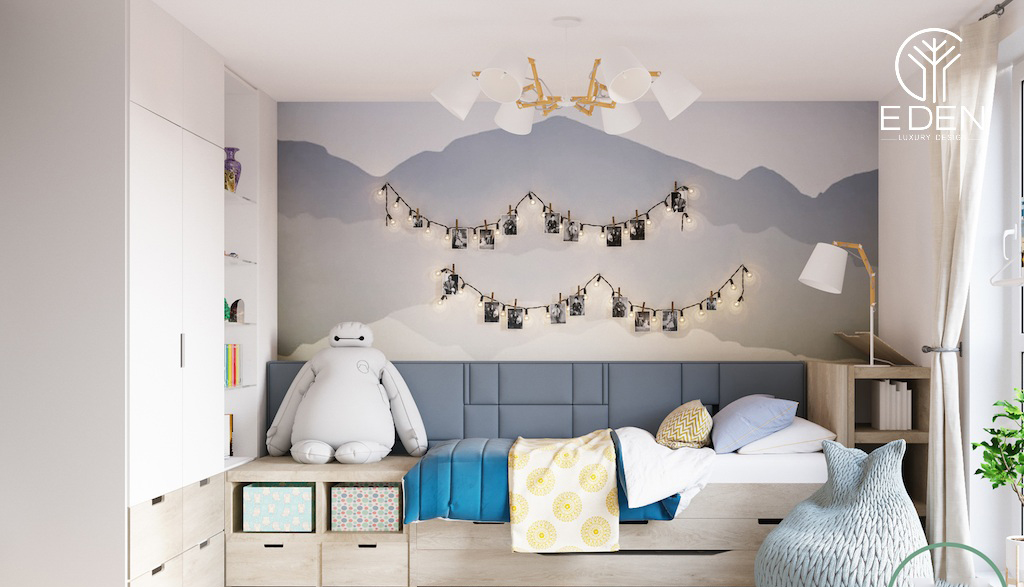 Trang trí phòng ngủ với tone màu pastel nhẹ nhàng