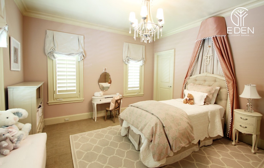 Phòng ngủ với phong cách Vintage nhưng vẫn toát lên sự sang trọng