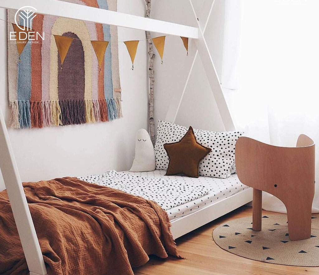 Ý tưởng thiết kế phòng ngủ có giường bệt độc đáo