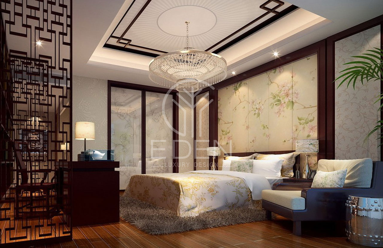 20+ mẫu thiết kế phòng ngủ cổ trang Trung Quốc ấn tượng
