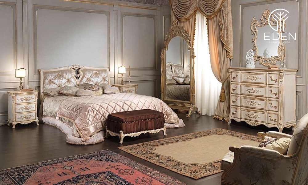 Một thiết kế mang phong cách hoàng gia được tạo nên bởi những món đồ nội thất xa xỉ chiếm giá thành rất lớn trên thị trường