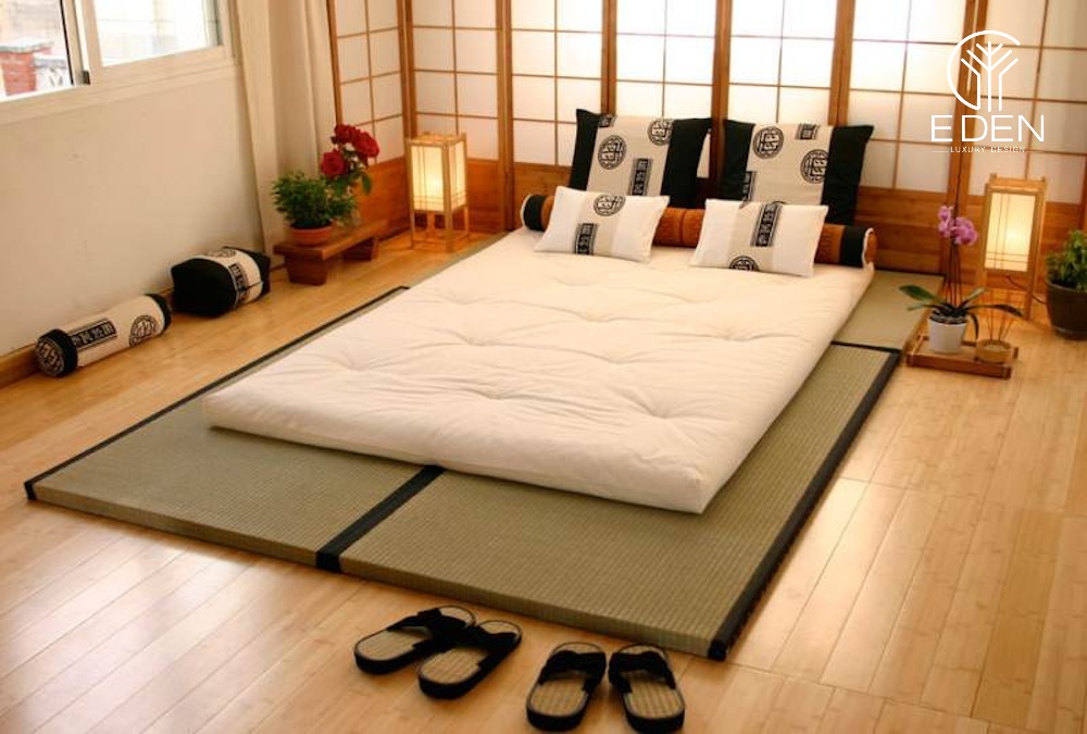 Giường ngủ kiểu Nhật Bản với phong cách truyền thống