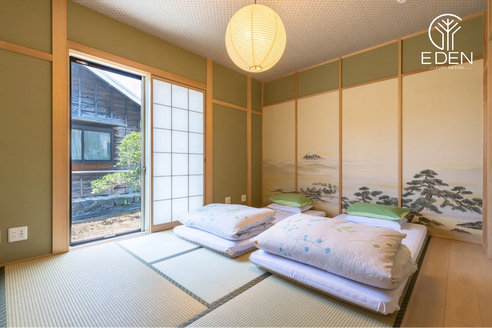 Giường ngủ trệt truyền thống đậm nét văn hóa Nhật