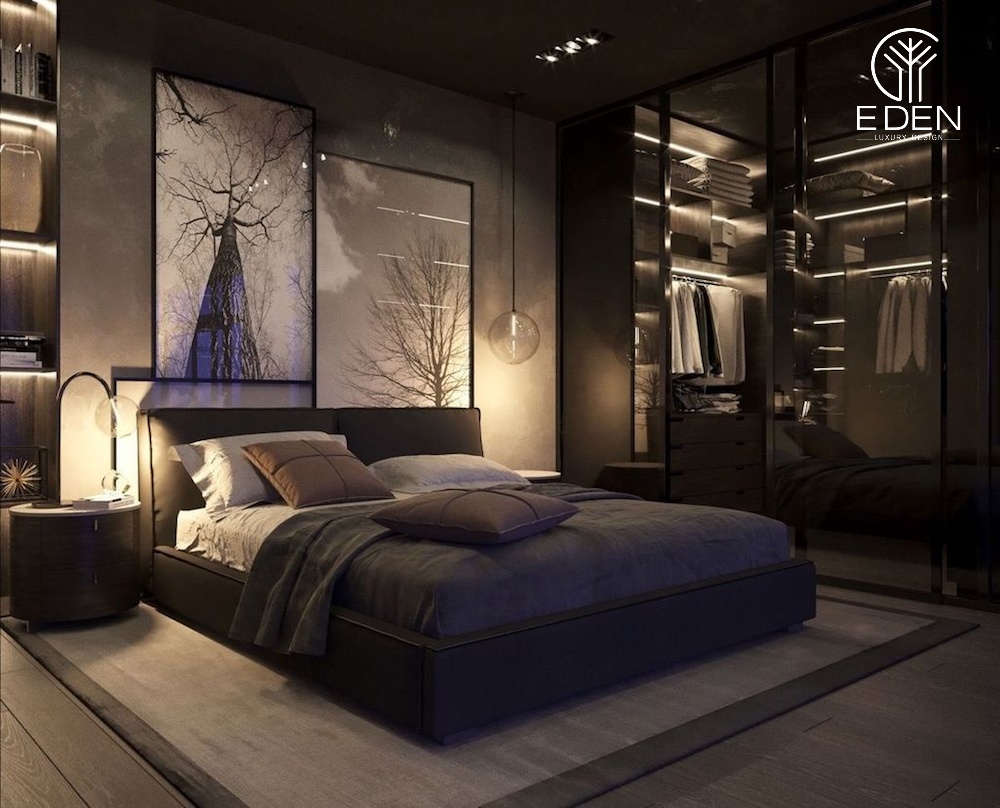 Bạn có thể trang bị thêm khu vực thay đồ trong phòng ngủ Luxury