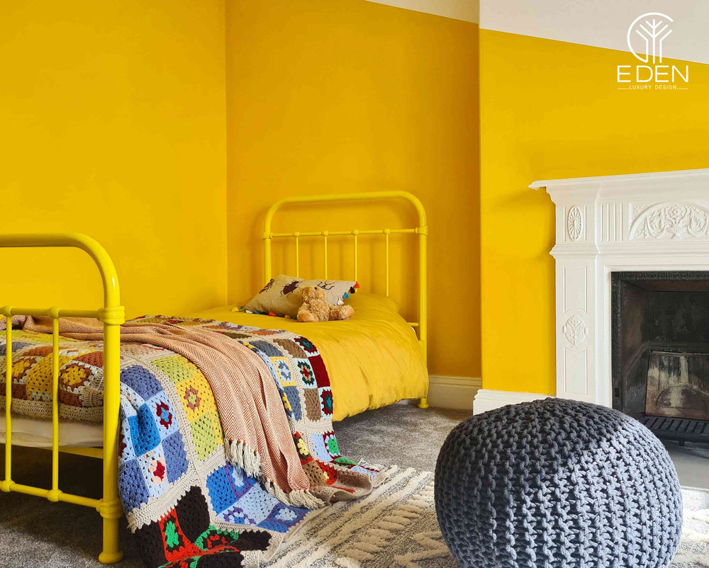 Tại sao bạn nên thiết kế nội thất phòng ngủ màu vàng?
