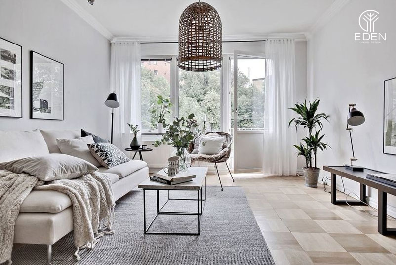 Phong cách thiết kế nội thất chung cư Scandinavian mẫu 4