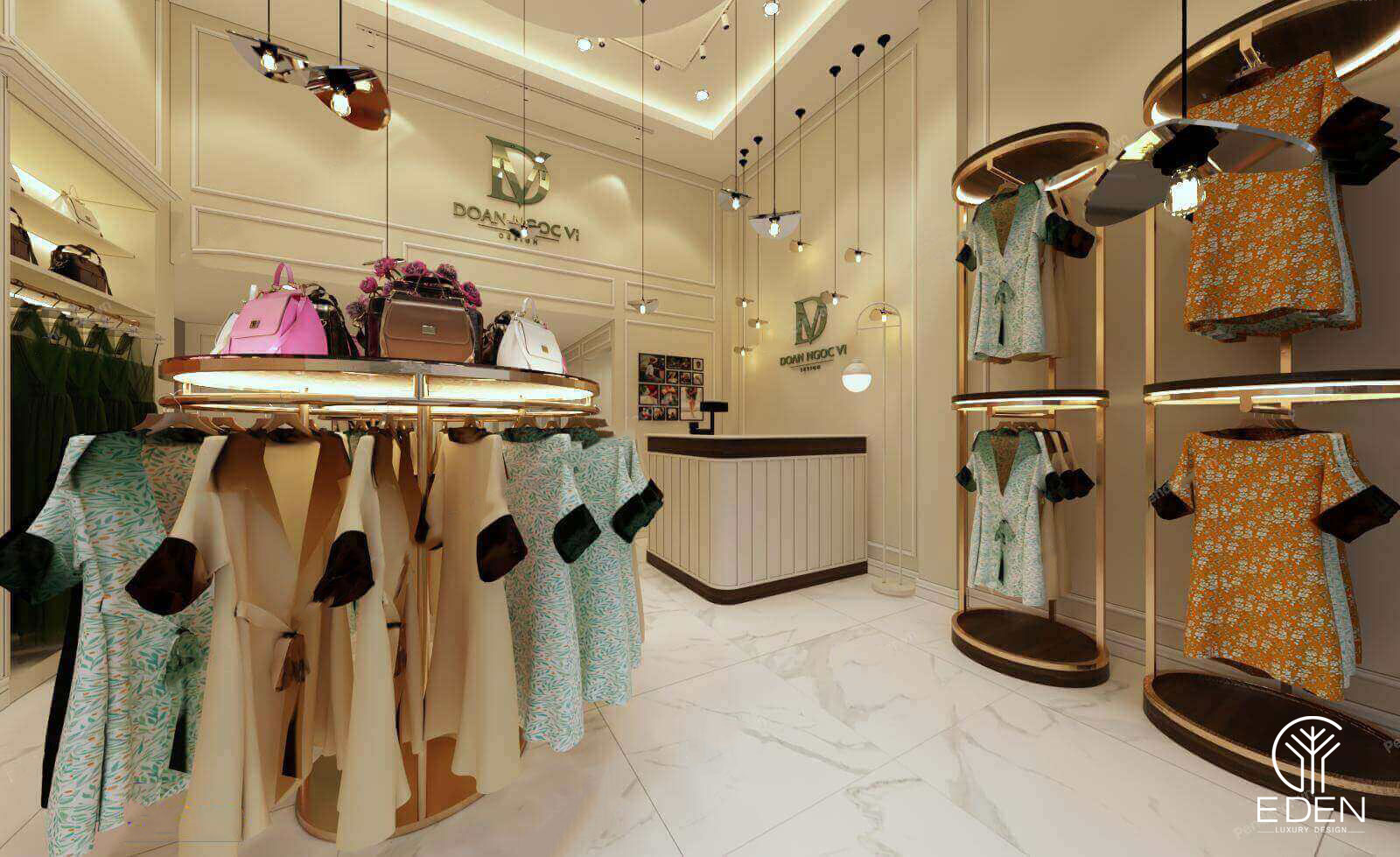 Nội thất dành cho shop thời trang nữ 5
