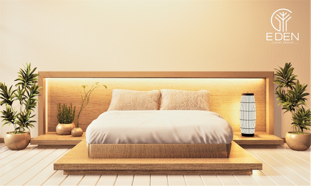 Sử dụng tông màu dịu nhẹ để decor phòng ngủ nhỏ không giường