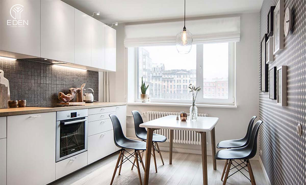 Những mẫu thiết kế phòng bếp theo phong cách Scandinavian đẹp nhất 2022 mẫu 1