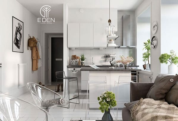 Những mẫu thiết kế phòng bếp theo phong cách Scandinavian đẹp nhất 2022 mẫu 5