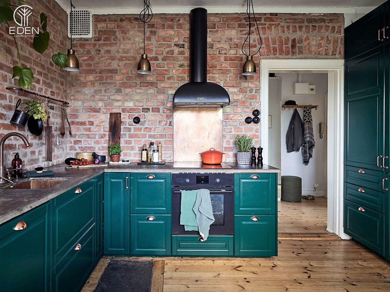 Những mẫu thiết kế phòng bếp theo phong cách Scandinavian đẹp nhất 2022 mẫu 2