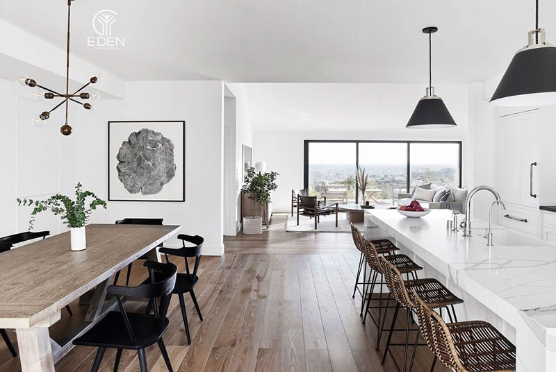 Những mẫu thiết kế phòng bếp theo phong cách Scandinavian đẹp nhất 2022 mẫu 8