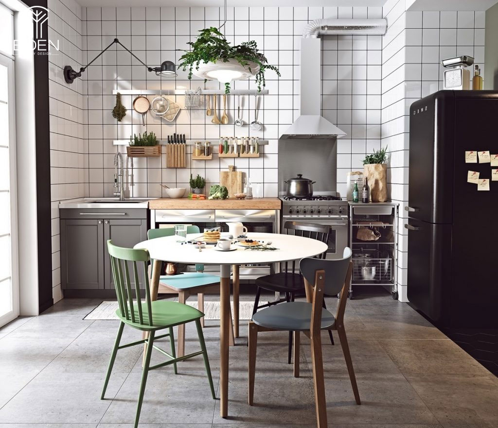 Những mẫu thiết kế phòng bếp theo phong cách Scandinavian đẹp nhất 2022 mẫu 9