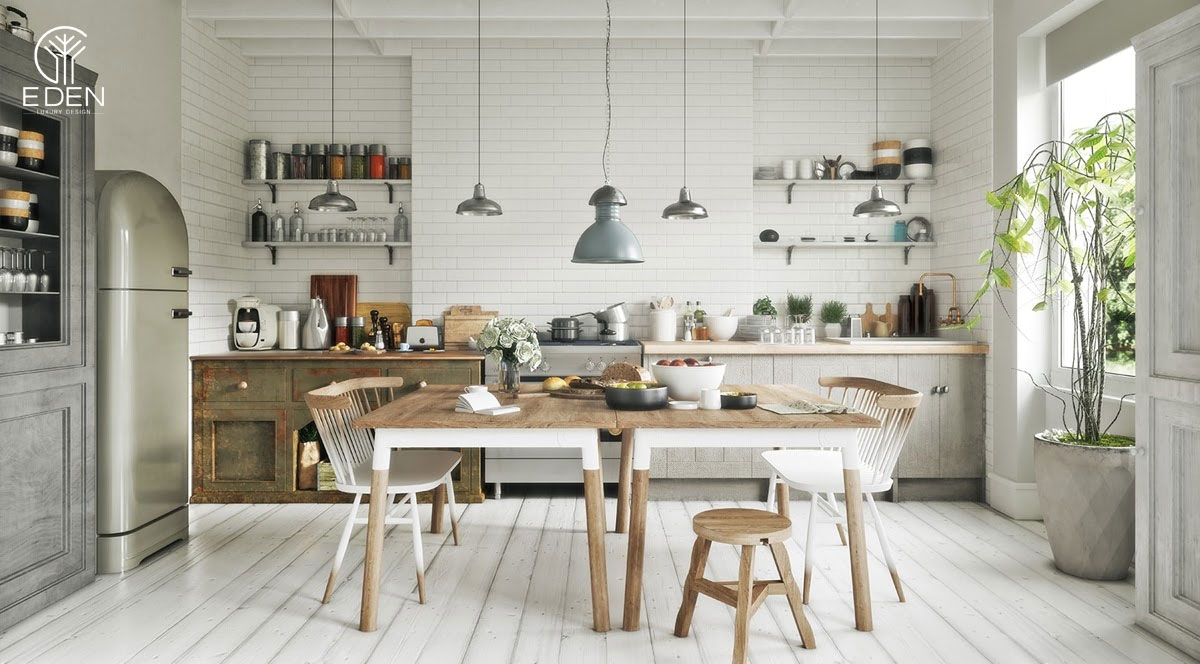 Những mẫu thiết kế phòng bếp theo phong cách Scandinavian đẹp nhất 2022 mẫu 11