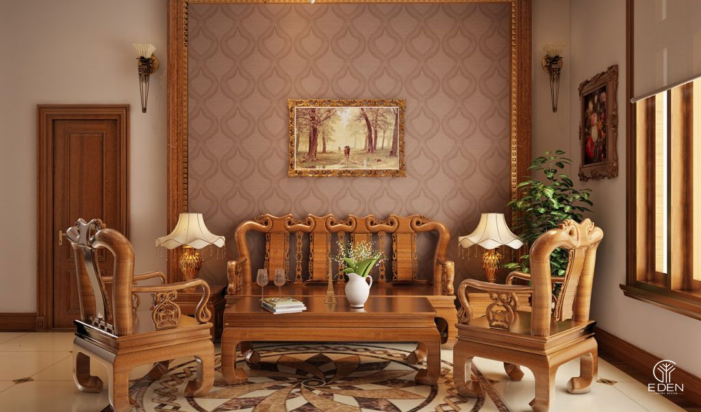 30+ mẫu nội thất phòng khách bằng gỗ sang trọng tinh tế