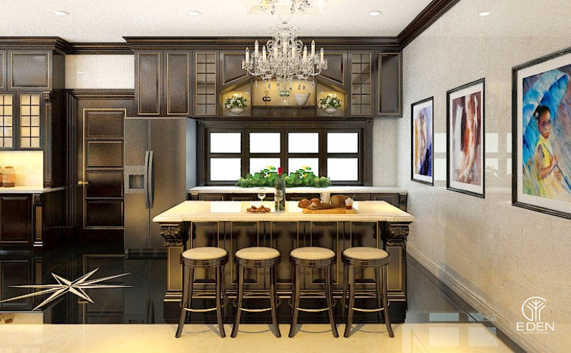 Thiết kế nội thất hiện đại dành cho nhà bếp ở chung cư 1