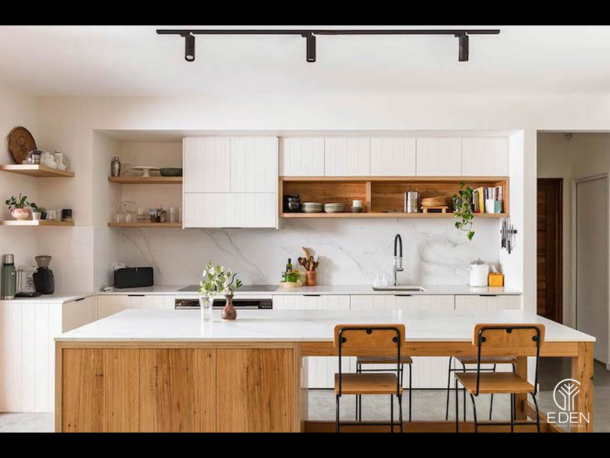 Thiết kế nội thất hiện đại dành cho nhà bếp ở nhà phố và nhà ống 3