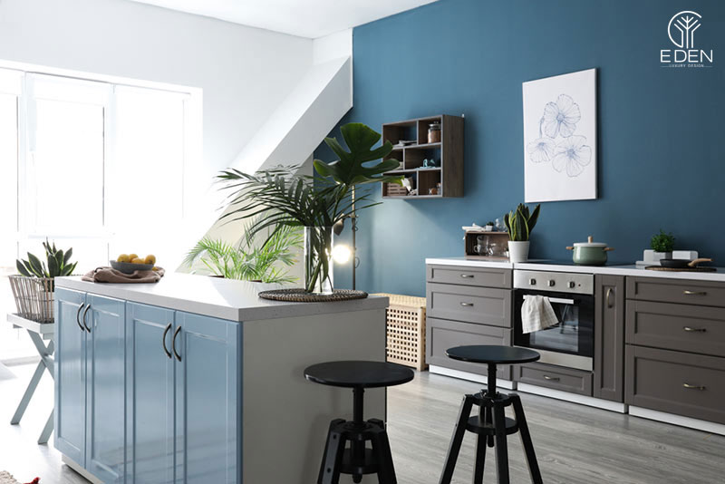 Phong cách thiết kế nội thất phong cách Tropical phòng bếp 9
