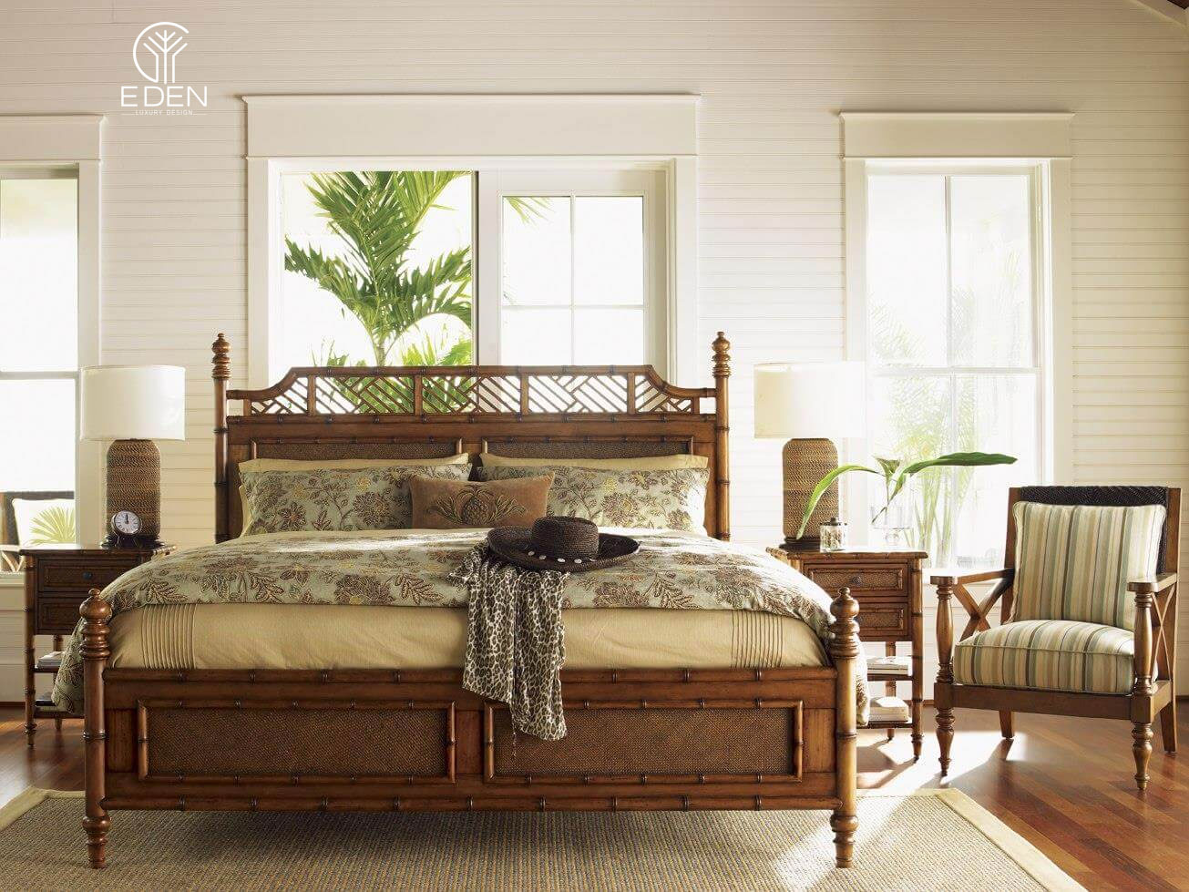 Phong cách thiết kế Tropical phòng ngủ 10