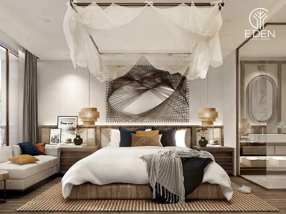Màu giường ngủ cùng thiết kế vô cùng táo bạo dành cho Bảo Bình