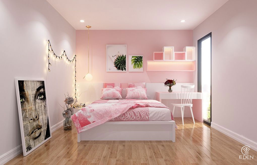 Những lưu ý khi dòng tông màu hồng cho phòng ngủ 