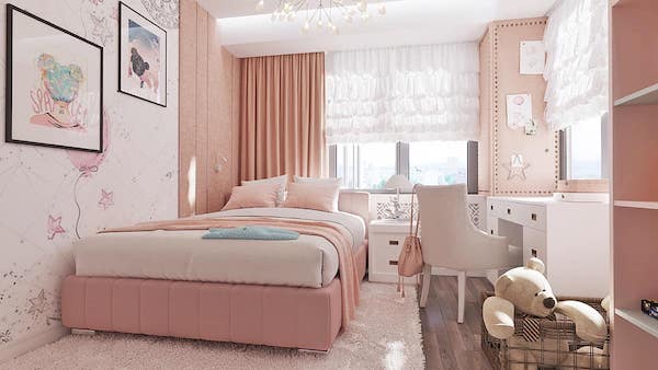 Sử dụng giấy dán tường để thay đổi phong cách phòng ngủ