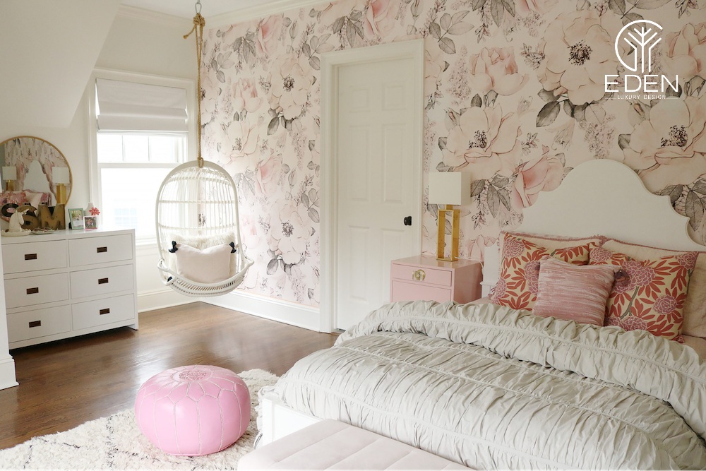 Mẫu thiết kế phòng ngủ phong cách Bohemian cực kỳ thích hợp cho các bạn nữ