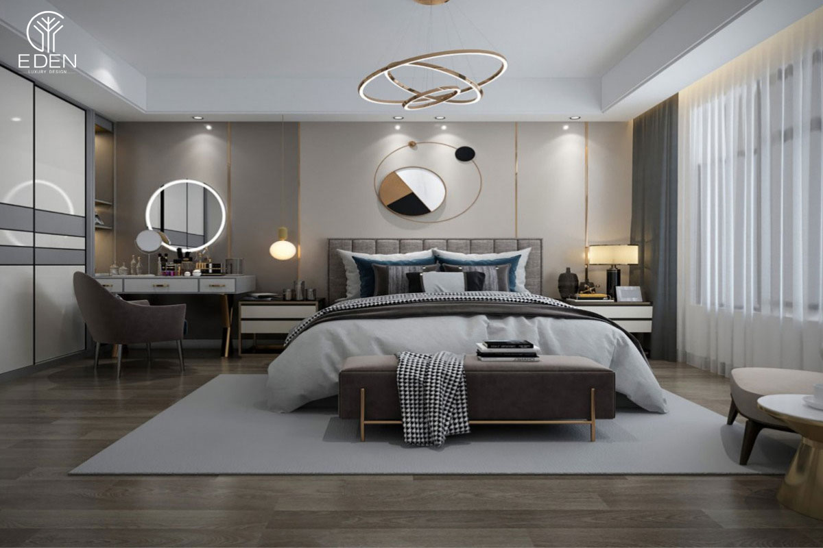 Phòng ngủ phong cách thiết kế nội thất Urban mẫu 6