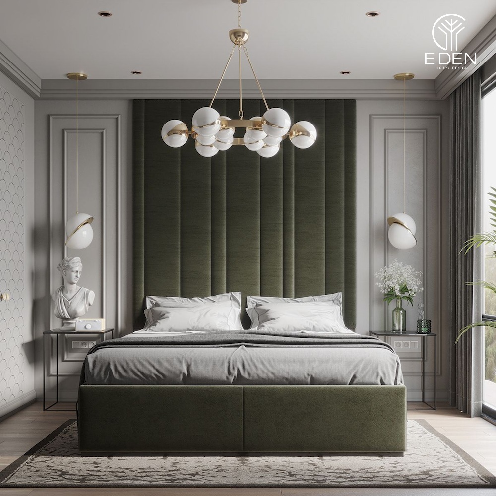 Neoclassical Style trong thiết kế phòng ngủ 25m2 đẹp