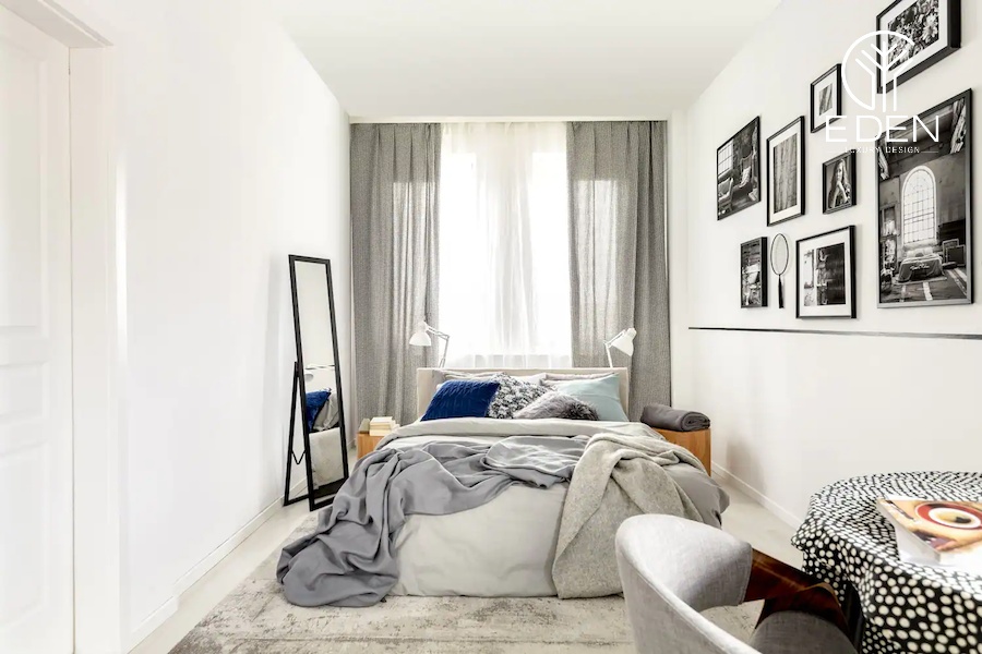 Bạn có thể thiết kế ánh sáng trên đầu giường để có thể đón bình minh sau khi thức dậy