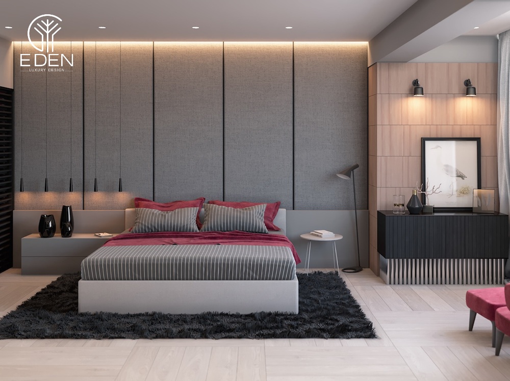 Những giải pháp khắc phục nhược điểm của một phòng ngủ hình chữ nhật