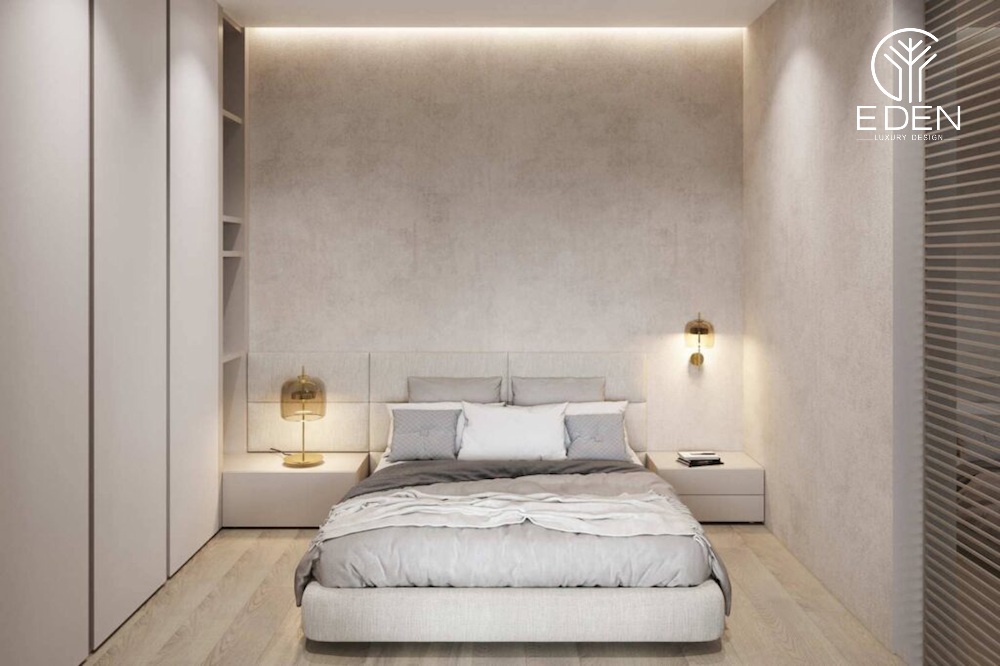 Mẫu thiết kế phòng ngủ 5m2 vô cùng thông minh khi sử dụng nội thất tối giản nhưng đa năng