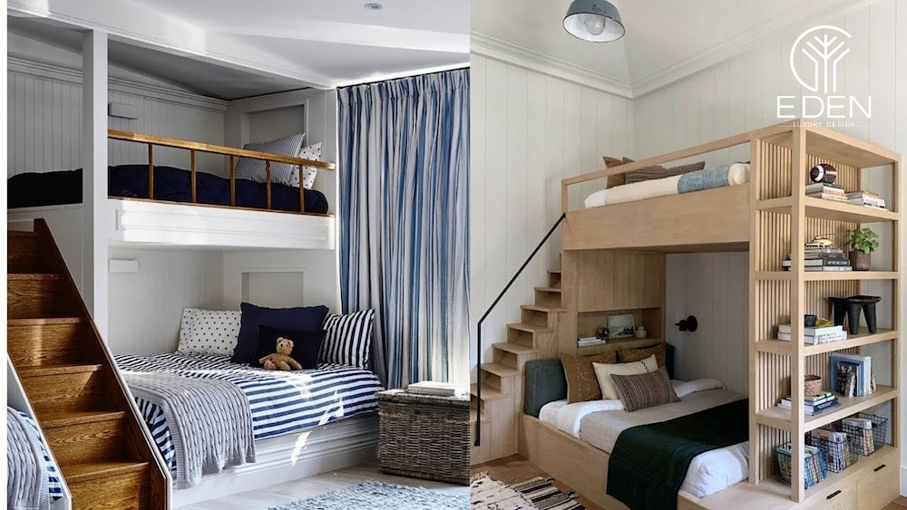 Những mẫu giường tầng tích hợp không gian đọc sách, làm việc vô cùng tiện ích