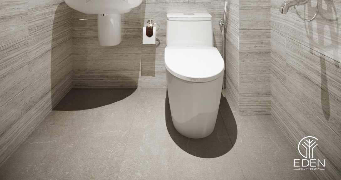 Nhà vệ sinh nhỏ 1m2 được thiết kế đơn giản nhưng rất tinh tế và sang trọng 15