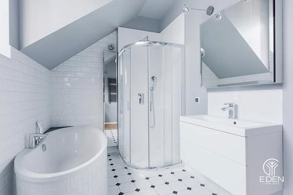 Thiết kế phòng tắm 3m2 đơn giản nhưng sang trọng