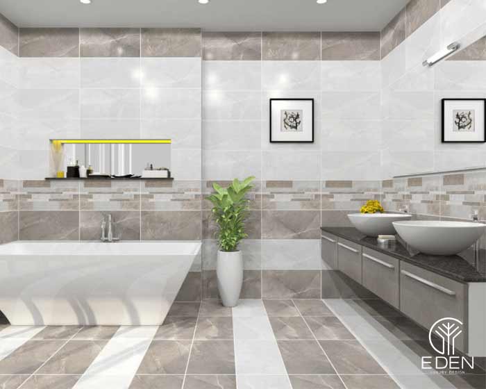 Mẫu thiết kế dành cho nhà tắm đẹp kết hợp với các vật dụng đa năng, tiện dụng 13