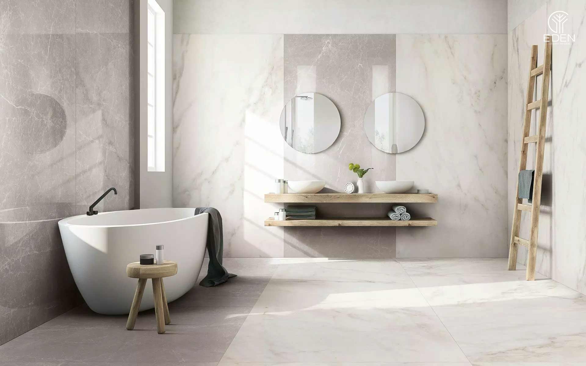 Mẫu thiết kế dành cho nhà tắm đẹp kết hợp với các vật dụng đa năng, tiện dụng 33