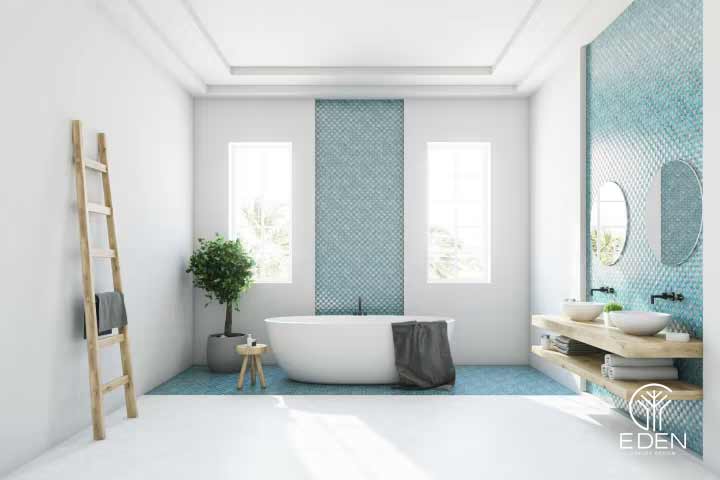 Mẫu thiết kế dành cho nhà tắm đẹp kết hợp với các vật dụng đa năng, tiện dụng 35
