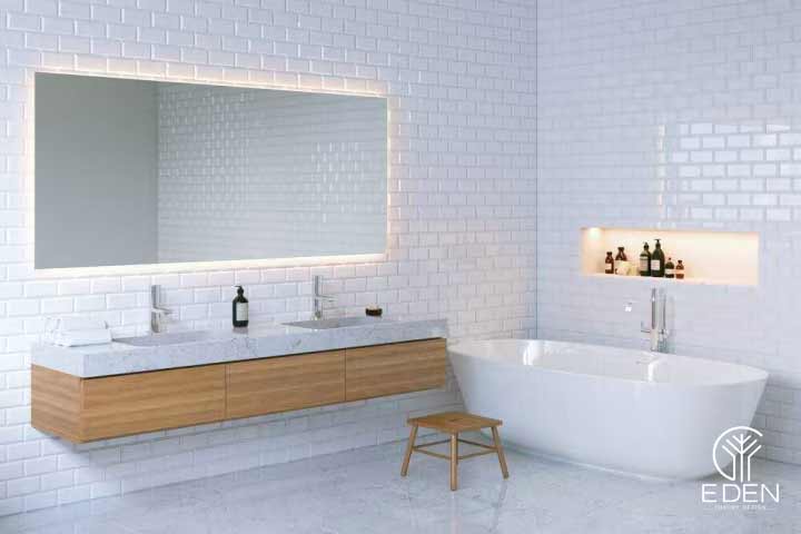 Mẫu thiết kế dành cho nhà tắm đẹp kết hợp với các vật dụng đa năng, tiện dụng 23