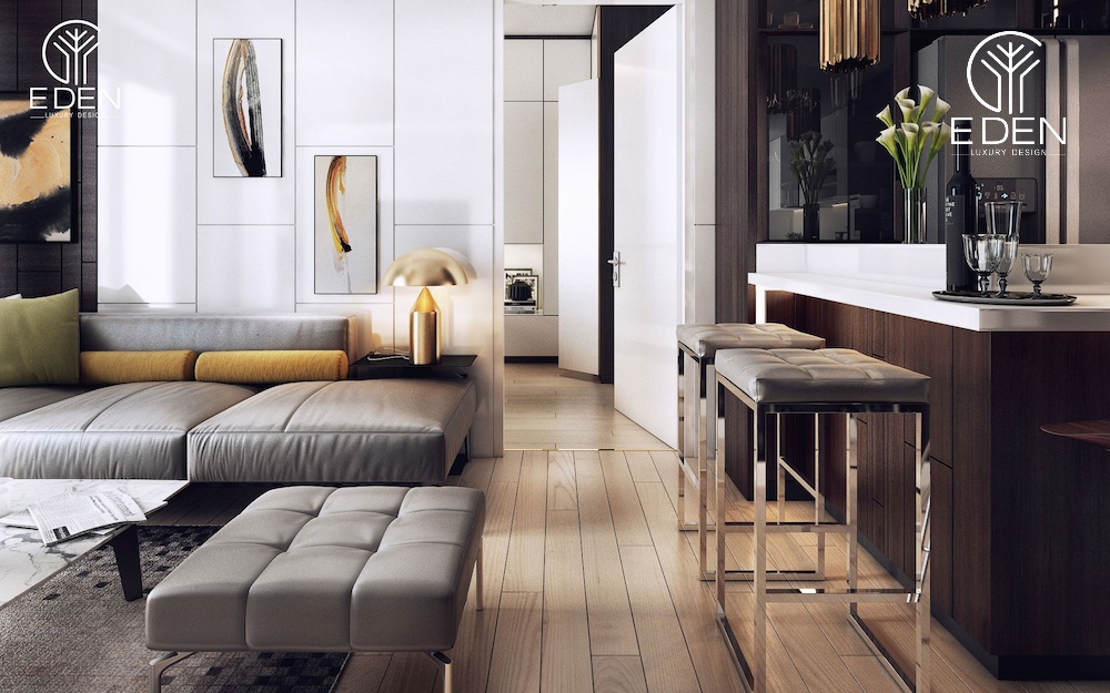 Eden Luxury và thiết kế nội thất chung cư 56m2
